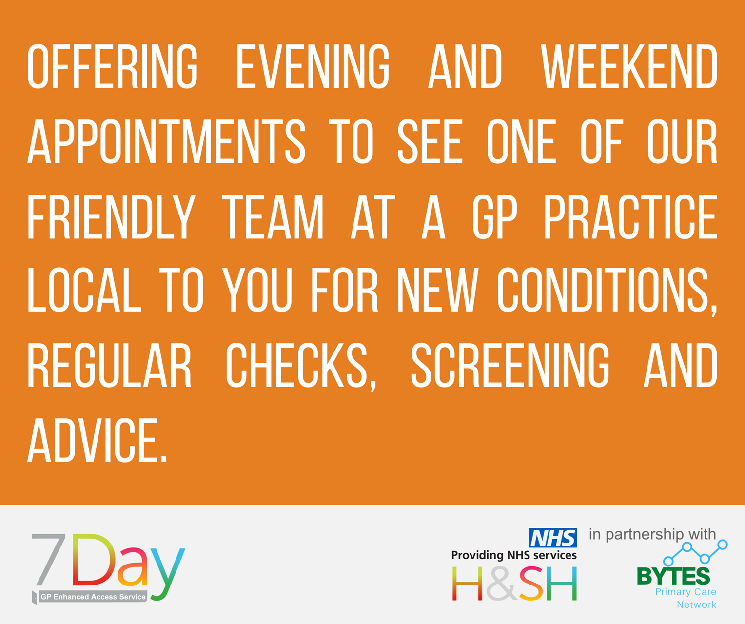 Evening and Weekend Appointments